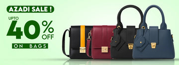 Azadi Discounts on Ladies Handbags Limited Time 14 August Offers in 2025 - Hello-Ladies
