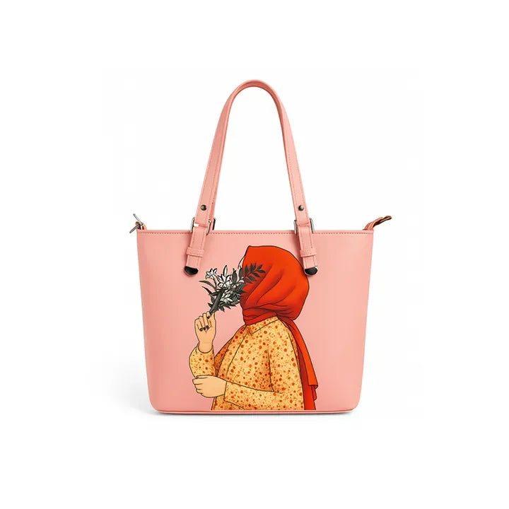 Womens Shoulder Bag with Artist Design - Hello-Ladies