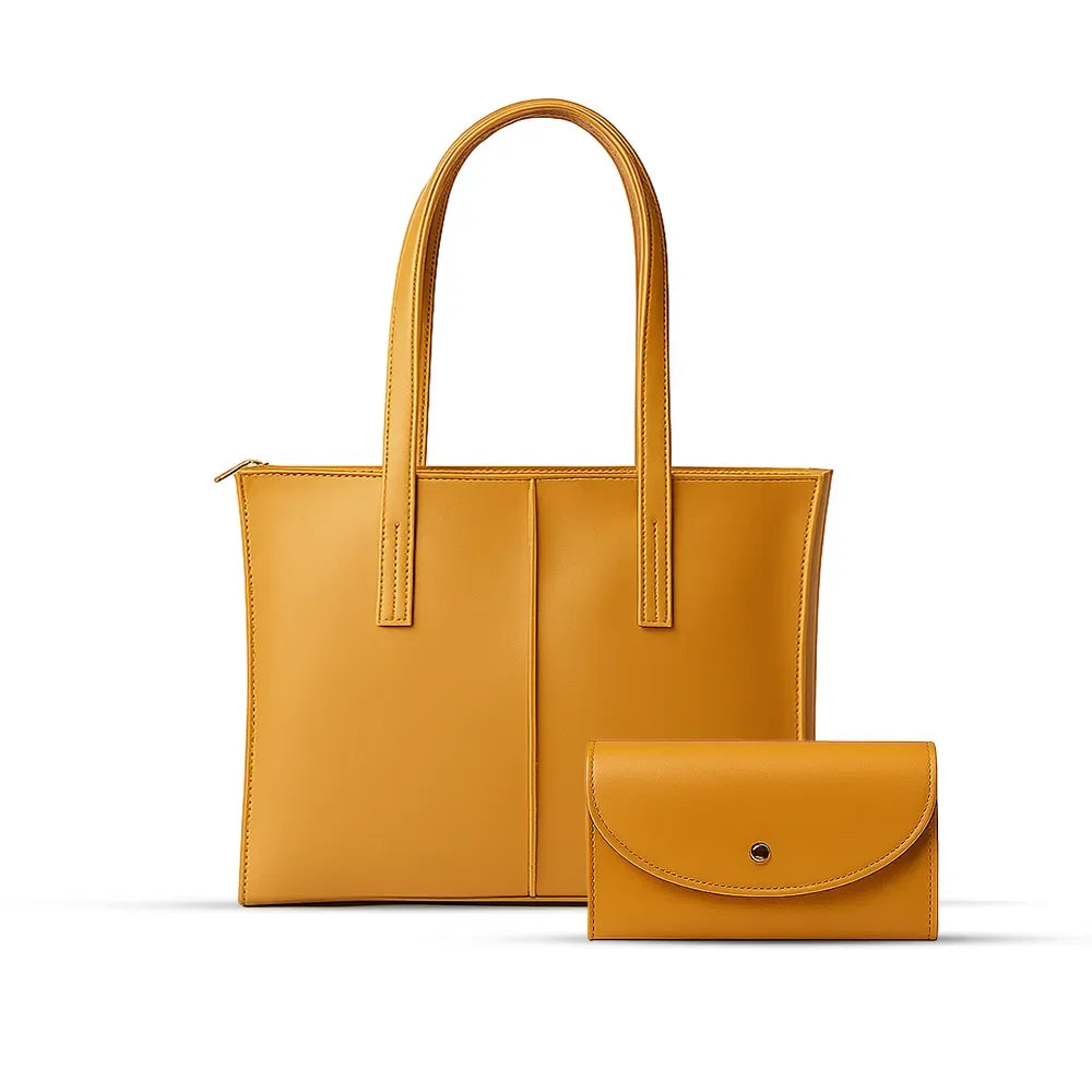 Womens Shoulder Bag With Wallet - Hello-Ladies