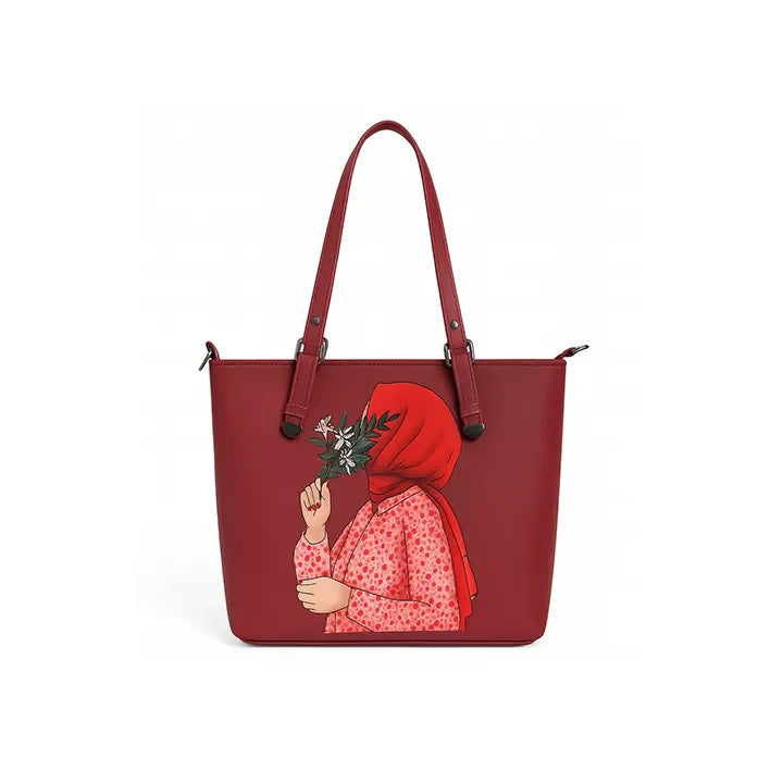 Womens Shoulder Bag with Artist Design - Hello-Ladies