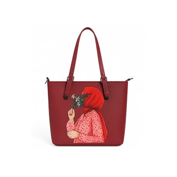 Womens Shoulder Bag with Artist Design - Hello-Ladies