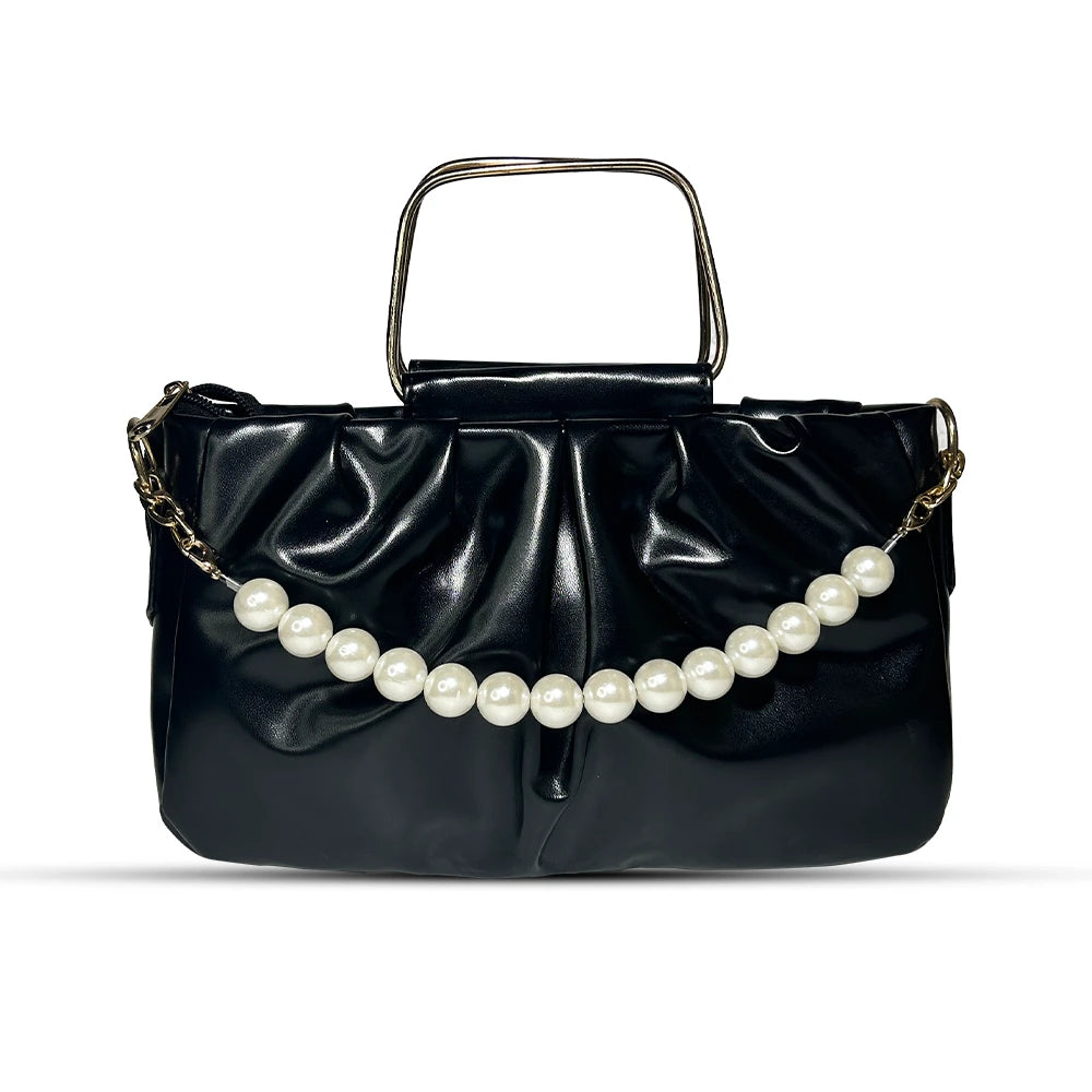 Luxury Black Clutch Bag for Events - Hello-Ladies