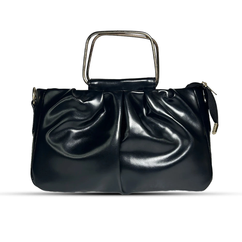 Luxury Black Clutch Bag for Events - Hello-Ladies