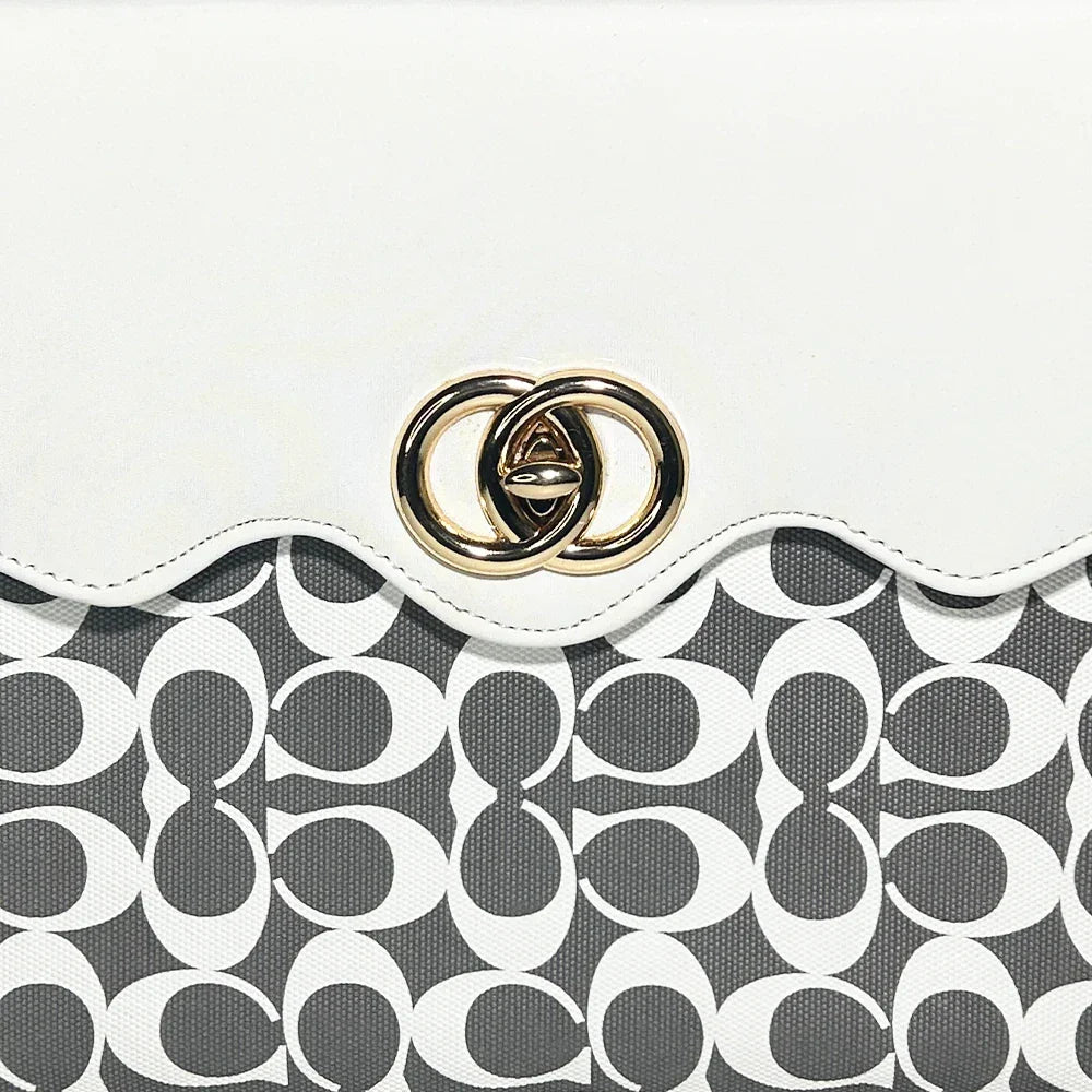 Premium Gucci White Handbag For Weddings & Events - Hello-Ladies