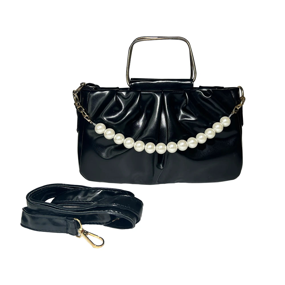 Luxury Black Clutch Bag for Events - Hello-Ladies