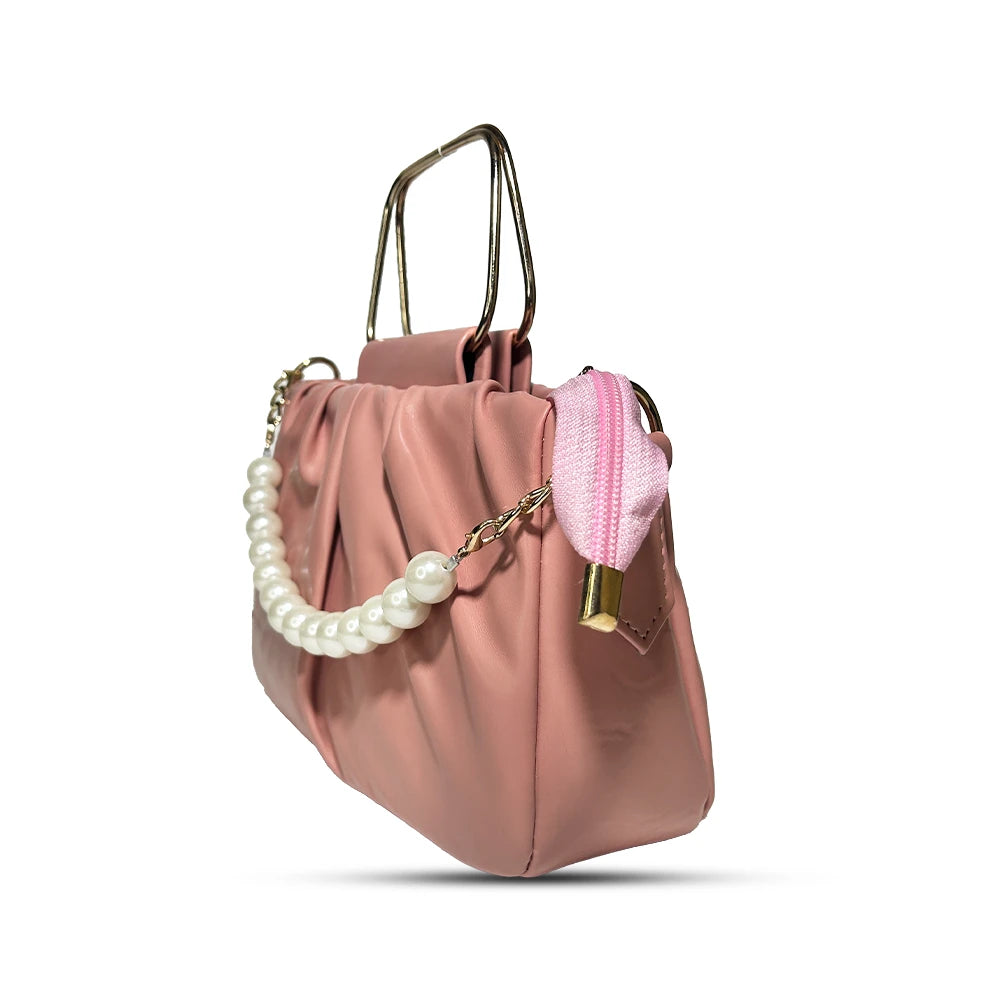 Luxury Pink Clutch Bag for Events - Hello-Ladies
