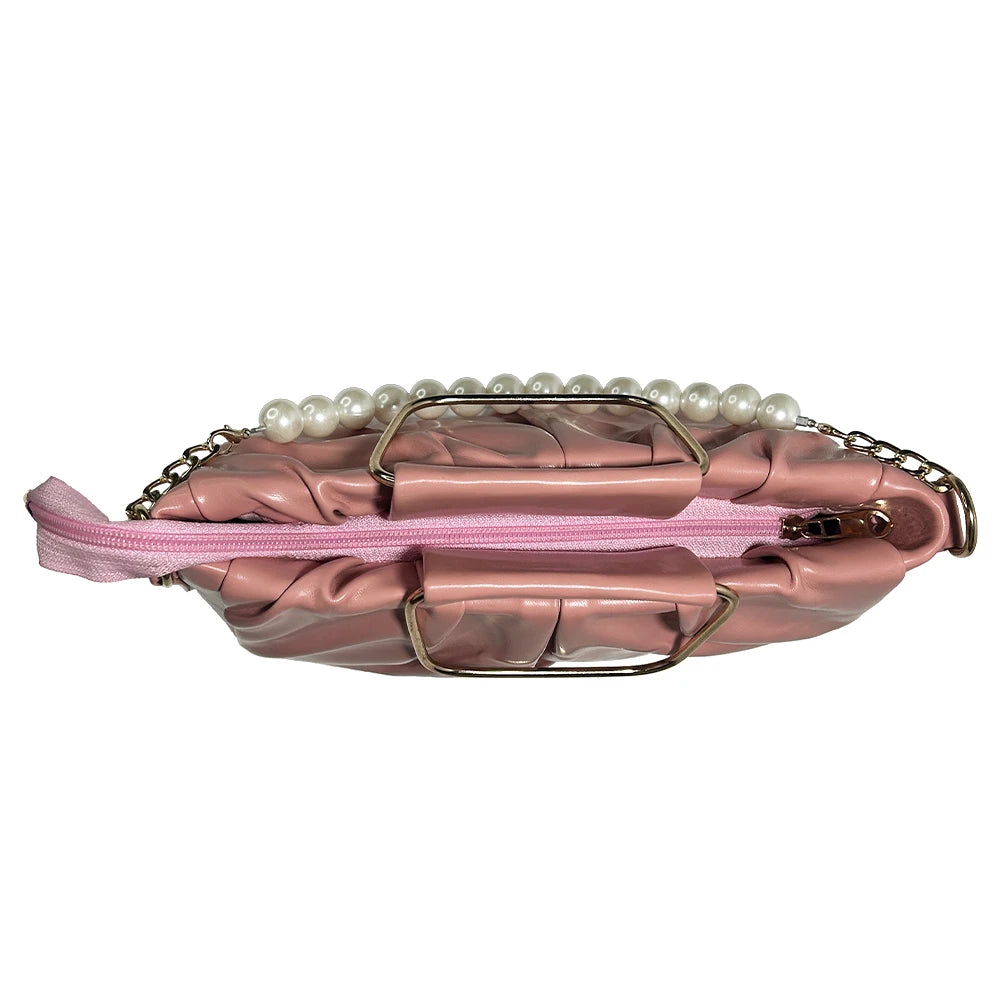 Luxury Pink Clutch Bag for Events - Hello-Ladies