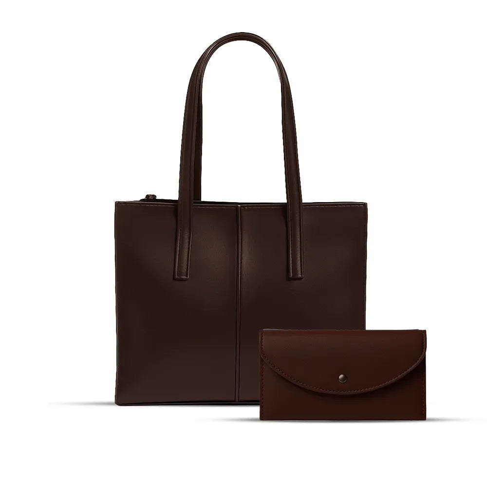 Womens Shoulder Bag With Wallet - Hello-Ladies