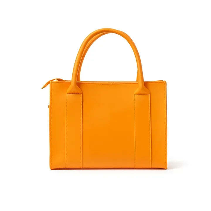 Yellow Tote Bag With Wallet Set For Office & Uni - Hello-Ladies